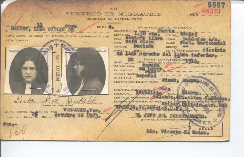 Luba Gitlin de Baksht