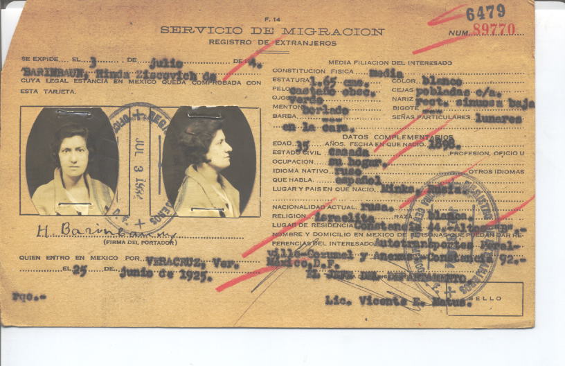 Hinda Ziscovich de Barimbaun