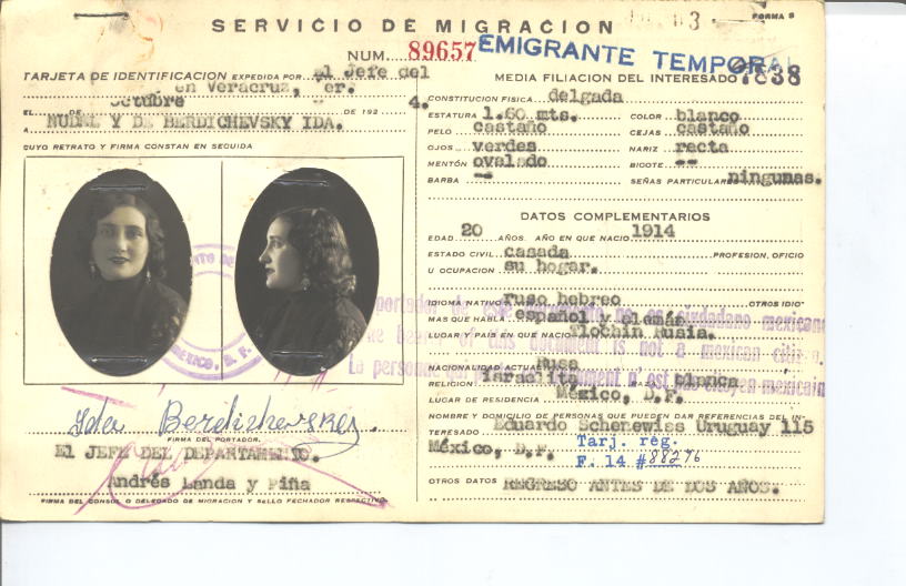 Ida Nudel  de Berdichevsky