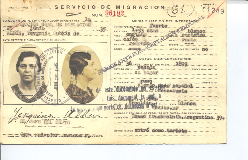 Yevgenia Subkis de Albin