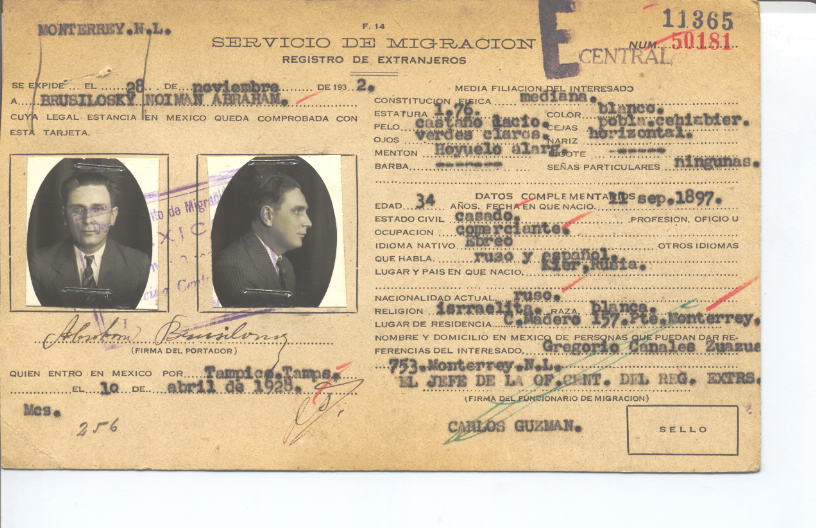 Abraham Brusilosky Noiman