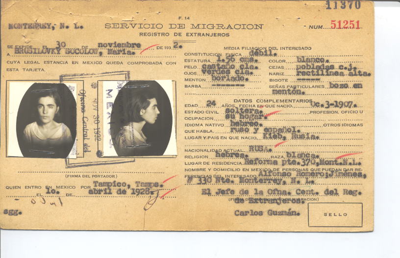 María Brusilovsky Socolow