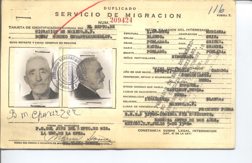 Boruj Mordko Chwartzersokolof