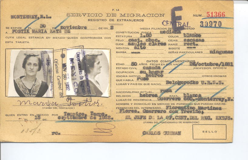 Maria Katz de Fostik