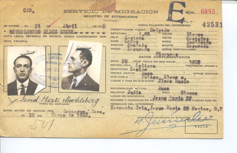 Szmul Mendelsberg Hersz