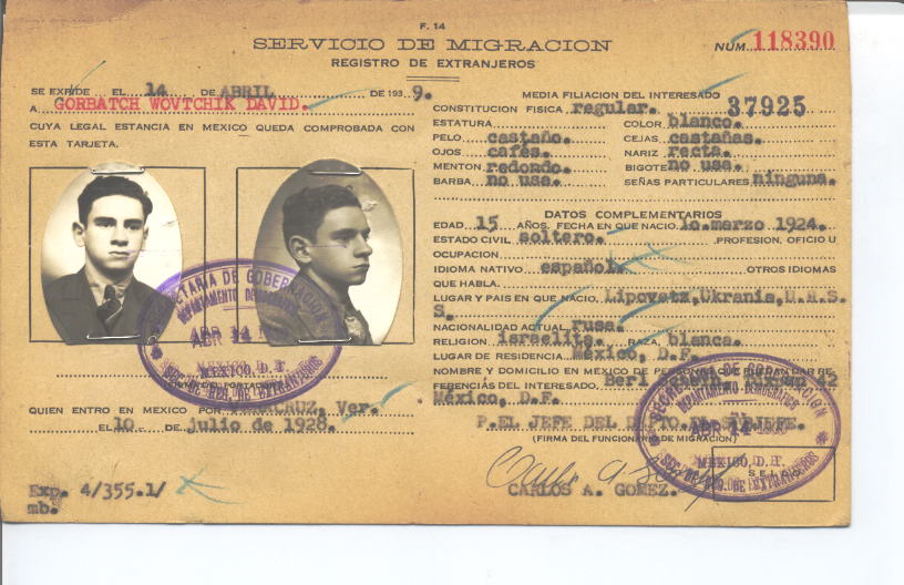 David Gorbatch Wovtchik