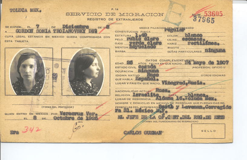 Sonia Troianovsky de Gordon