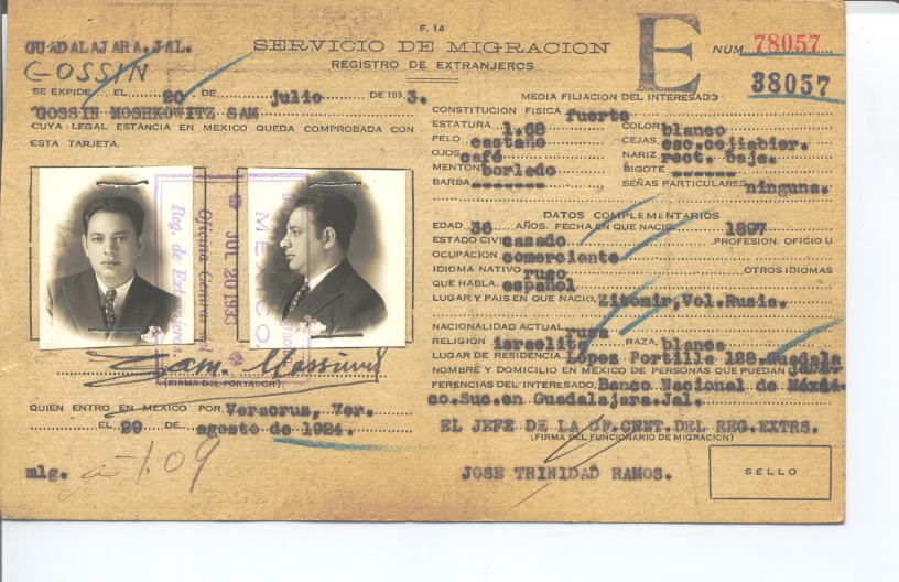 Sam Gossin Moshkowitz