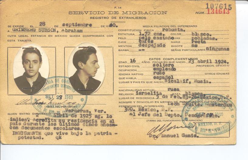 Abraham Grimberg Subson