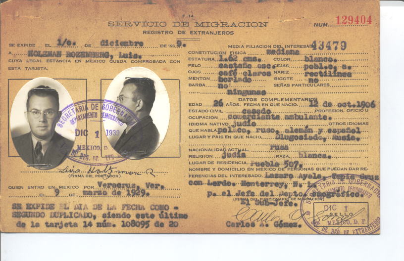 Luis Holzman Rozemberg