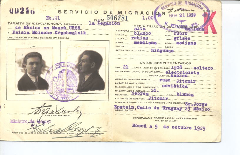 Peisia Moische Krachmalnik