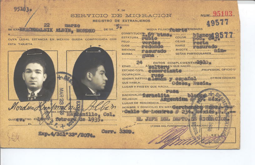 Mordko Krachmalnik Albin