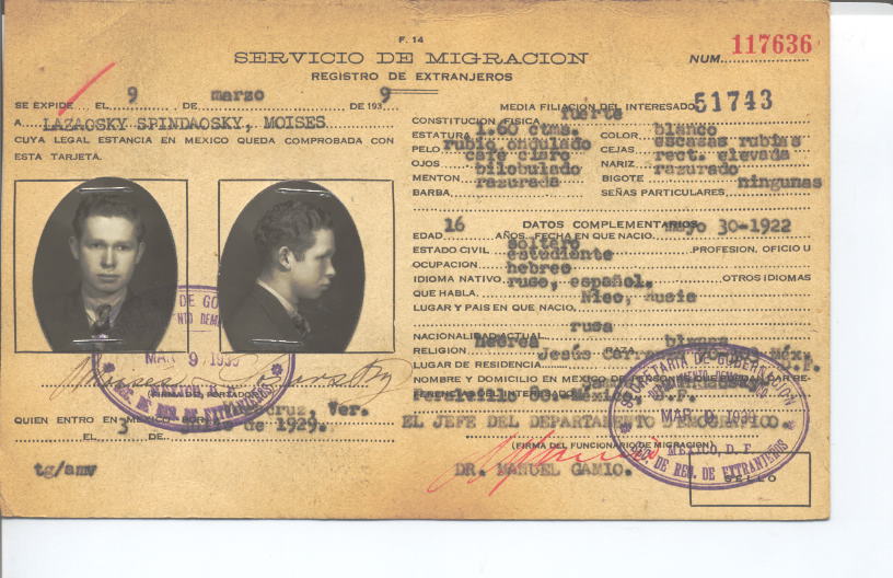 Moisés Lazaosky Spindaosky