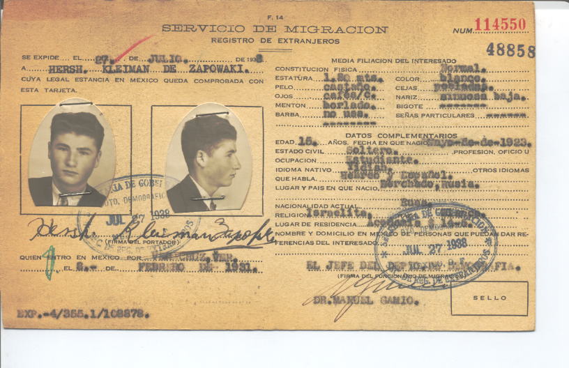 Hersh Kleiman de Zapowaki