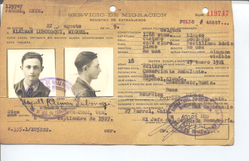 Miguel Kleiman L. Bousqui