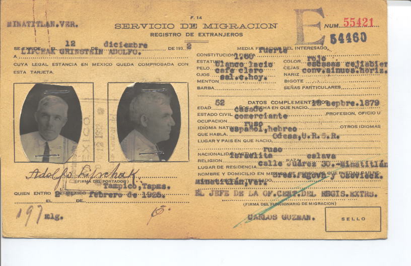 Adolfo Lipchar Grinstein