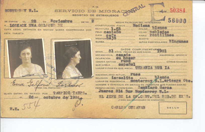 Ena Gelfond de Loskack