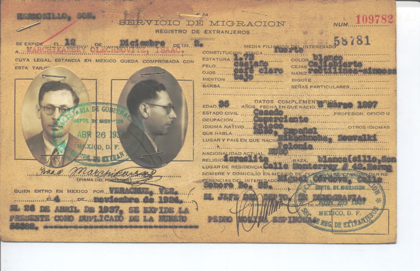 Isaac Marchikansky Olechnovitz