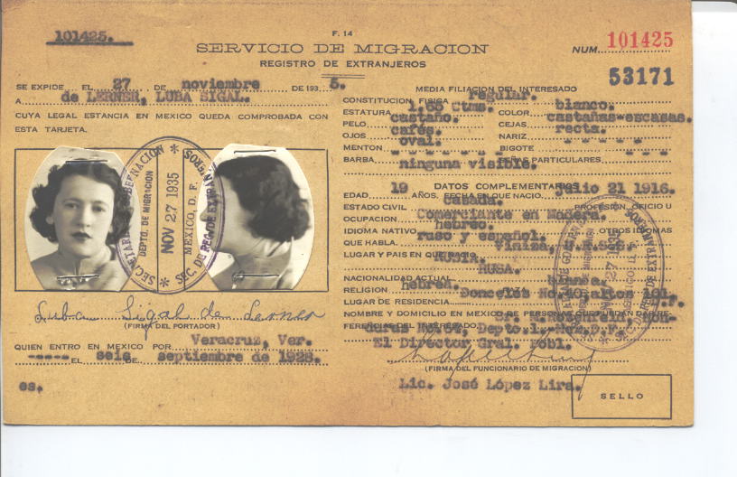 Luba Sigal de Lerner