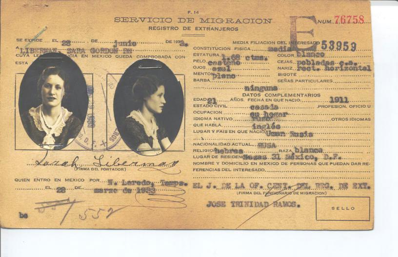 Sara Gordan de Liberman