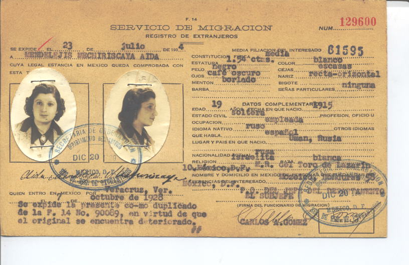 Aida Mendelejis Mechiriscaya