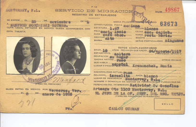 Esther Monfred Moschiski