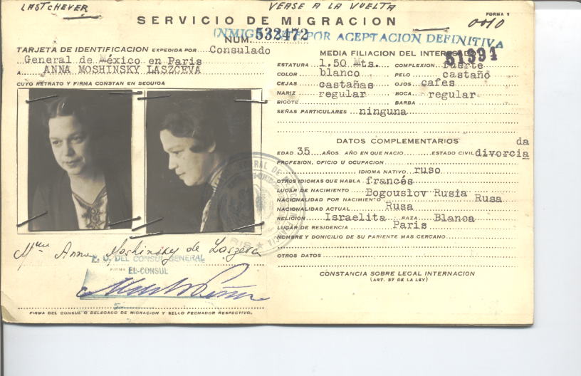 Anna Moshinsky  deLastchever