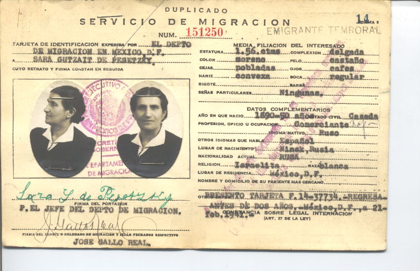 Sara Gutzait de Pesetzky