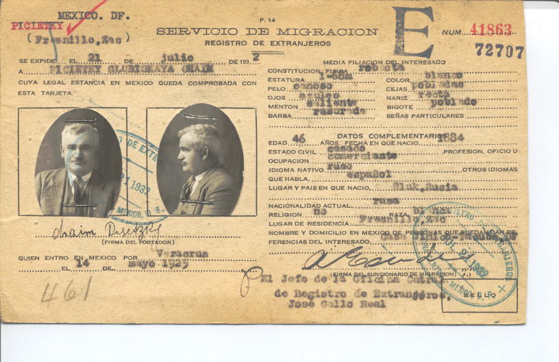 Chaim Picietky Gloriskaya