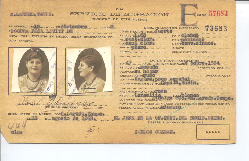 Rosa Levitt de Pooura