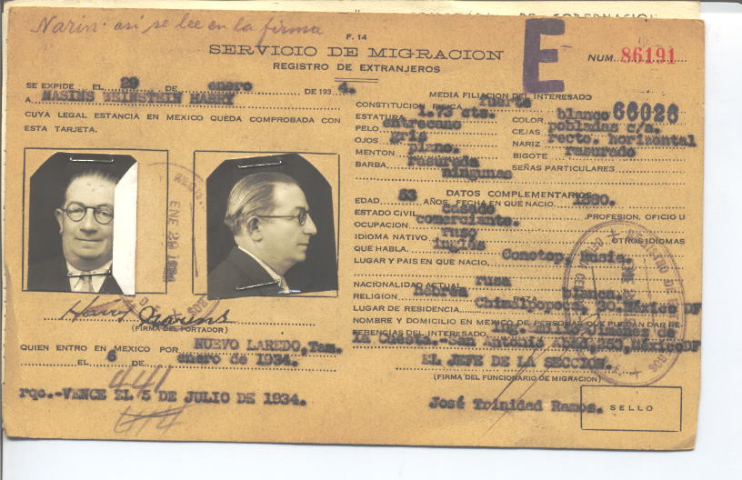 Harry Nasins Weinstein