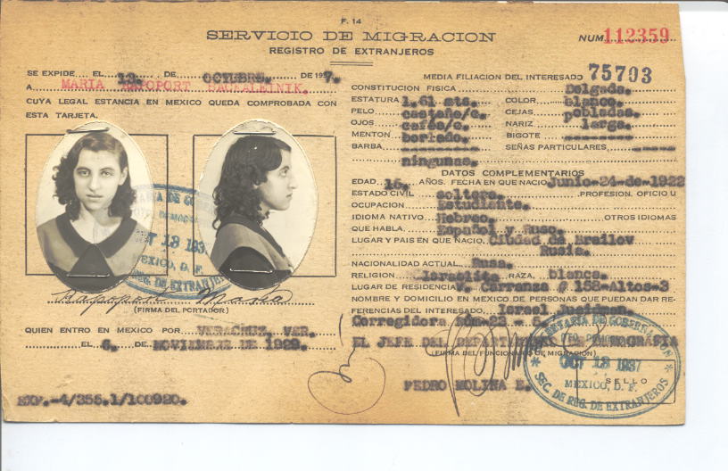 María Rapoport Backaleinik