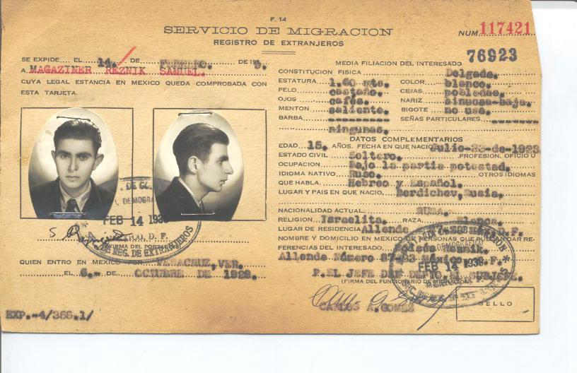 Samuel Reznik  Magaziner