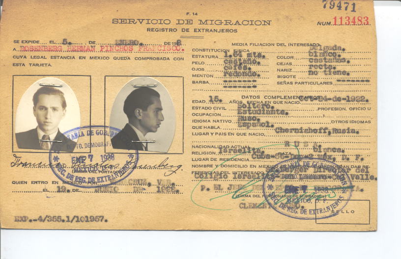 Pinchoa Francisco Rosenberg Berman