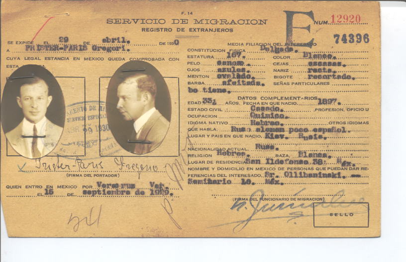 Gregori Prister Paris