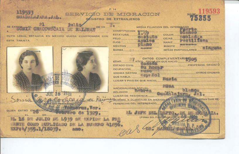 Sonia Chacovscaia de Raijman