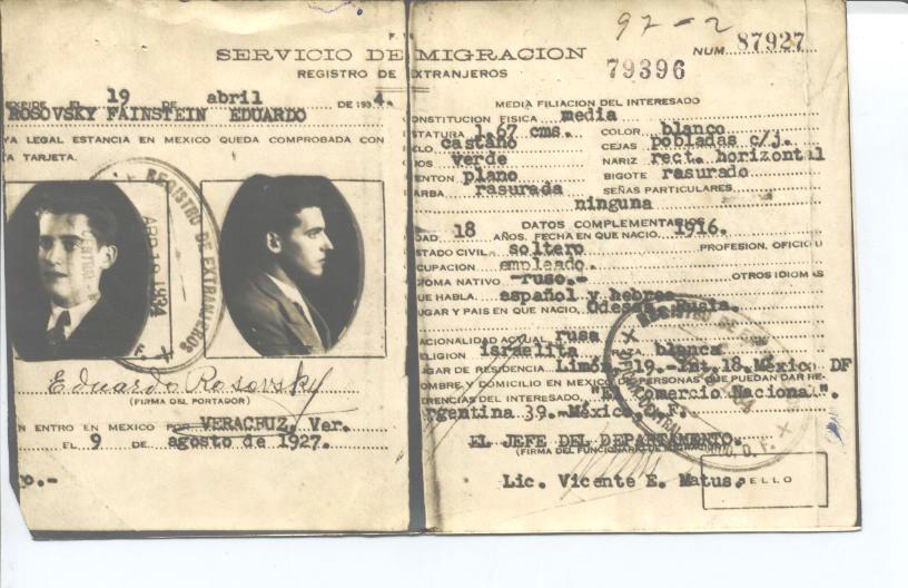 Eduardo Rosovsky Fainstein