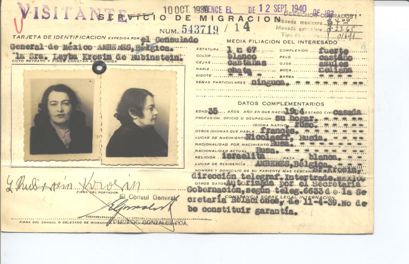 Leyba Krosin de Rubenstein