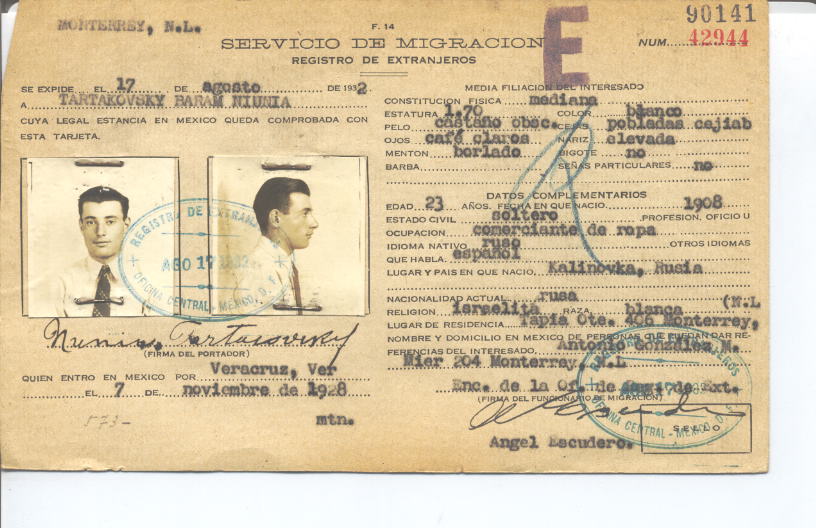 Niunia Tartakovsky Baram