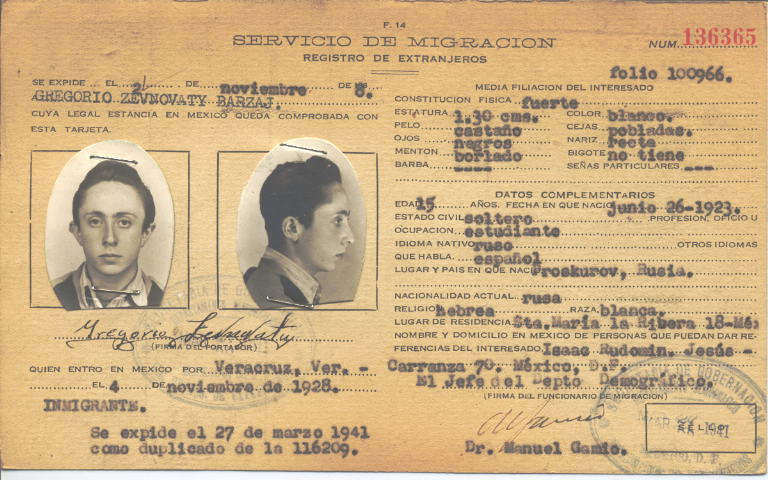 Gregorio Zevnovaty Barzaj