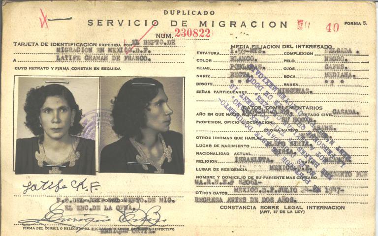 Latife Chamah de Franco