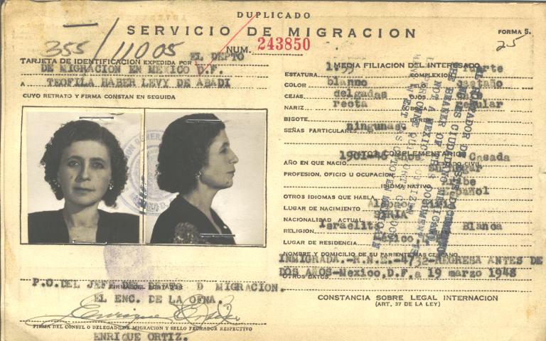 Teofila Haber Levy de Abadi