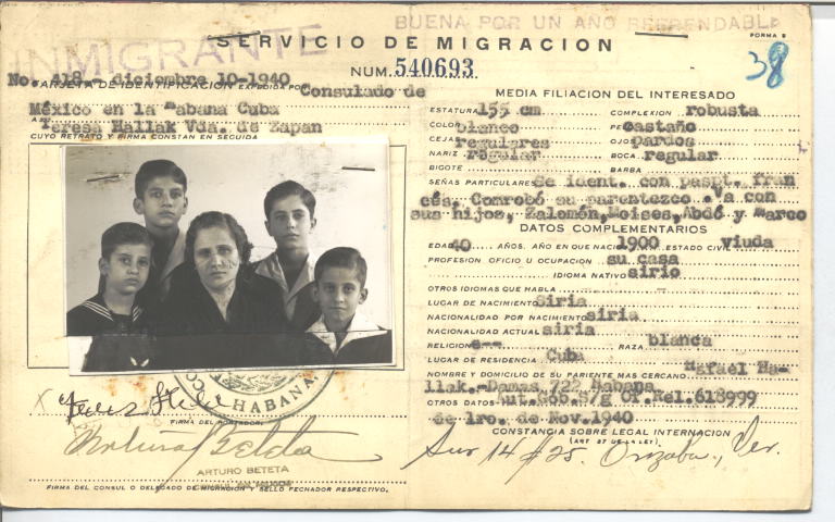 Teresa Hallak Vda. de Zapan