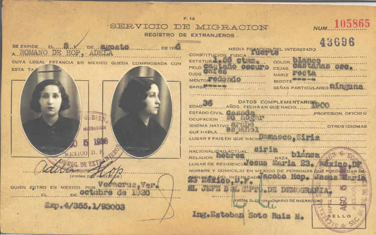 Adela Hop, Romano de