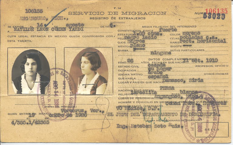 Matilde Leon Cohen Yazdi