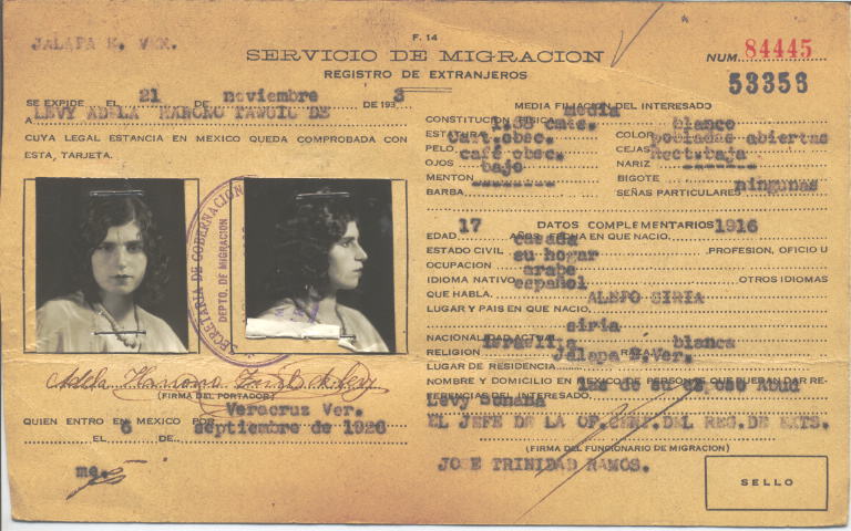 Adela Levy Hanono Tawil de