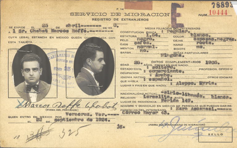 Marcos Roffe, Chabat