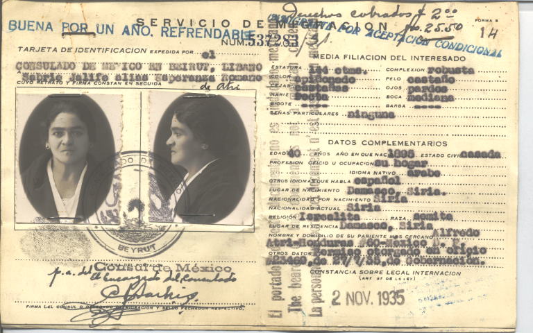 Esperanza Romano, Atri