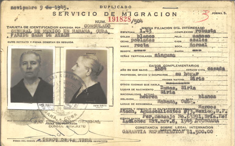 Faride Saen de Atach