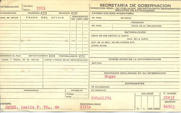 Amalia F. Smeke Vda. De